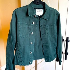 L’Agence Green Jean Jacket